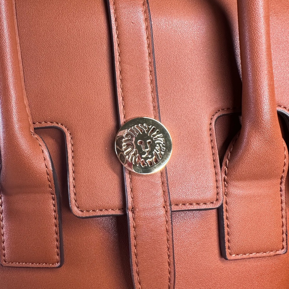 Anne Klein Brown Backpack with Structured Design - Picture 10 of 13